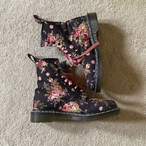 Victorian Floral Doc Martens